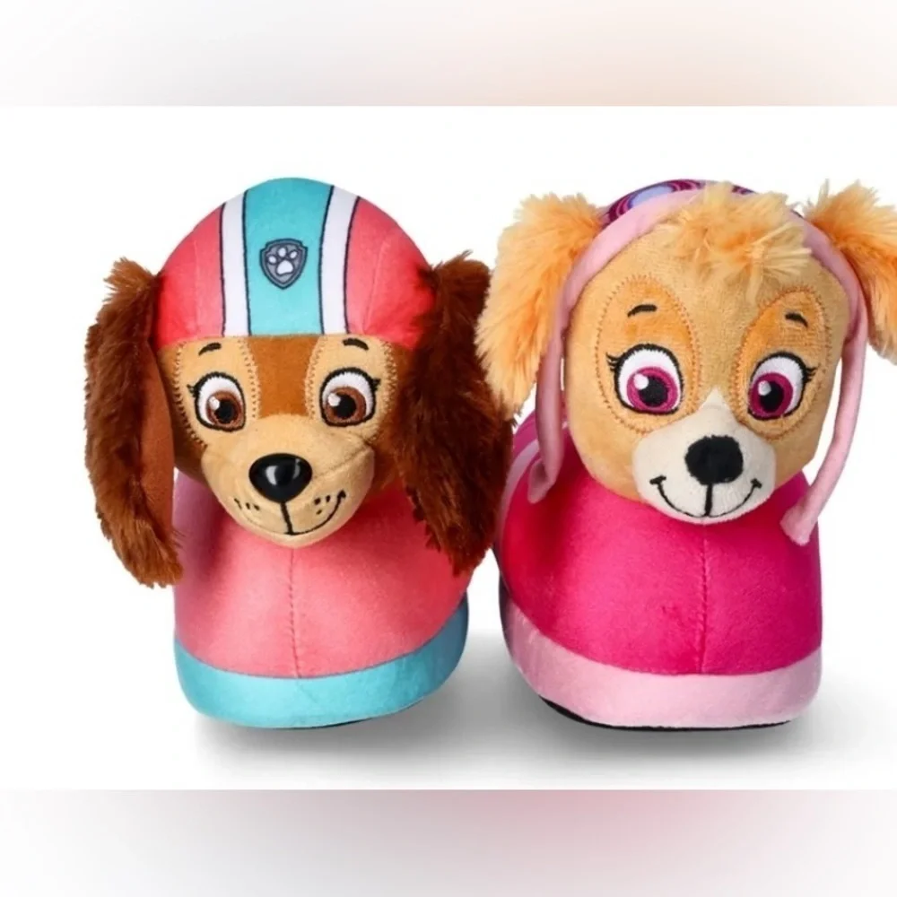 Paw Patrol Toddler Girl Slippers 7-8